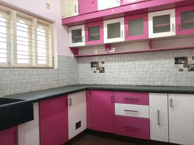 Kitchen Image of 1100 Sq.ft 3 BHK Builder Floor for rent in Battarahalli Bengaluru for Rs. 21000