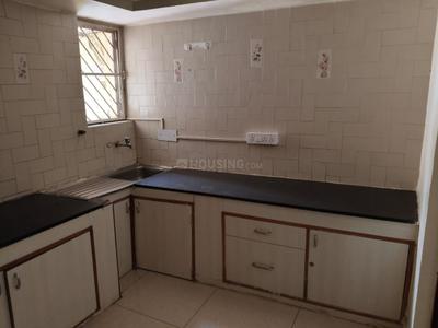 Kitchen Image of 1300 Sq.ft 2 BHK Builder Floor for rent in Murugeshpalya Bengaluru for Rs. 30000