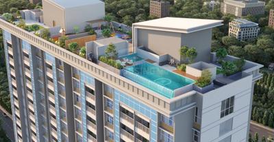 Image of 1054 Sq.ft 2 BHK Apartment / Flat for sale in Esbee Mizura Residences, Manjari Budruk, Pune for Rs. 7500000
