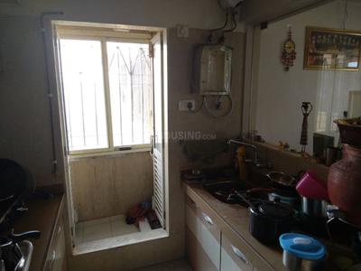 Kitchen Image of 575 Sq.ft 2 BHK Apartment / Flat for sale in Dosti West County Oak, Thane West Thane for Rs. 10500000