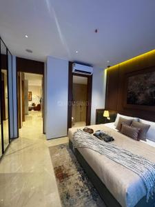 Bedroom Image of 1200 Sq.ft 2 BHK Apartment / Flat for rent in Rustomjee Azziano, Thane West Thane for Rs. 68000