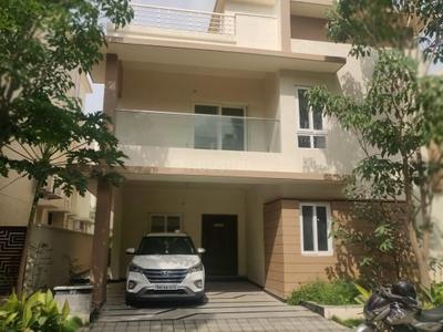 Image of 3200 Sq.ft 4 BHK Villa for rent in Ramky Tranquillas, Kismatpur, Hyderabad for Rs. 85000