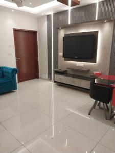 Hall Image of 1980 Sq.ft 4 BHK Apartment / Flat for rent in L And T Raintree Boulevard, Sahakara Nagar Bengaluru for Rs. 120000