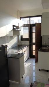 Kitchen Image of 508 Sq.ft 1 RK Builder Floor for rent in Gillco Palms, Sector 115 Mohali for Rs. 15000