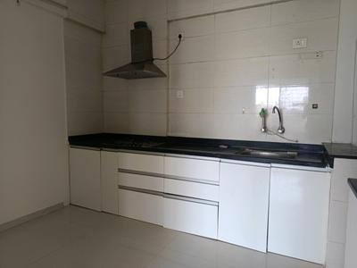 Kitchen Image of 950 Sq.ft 2 BHK Apartment / Flat for rent in Saakaar Almond Park, Hadapsar Pune for Rs. 25000