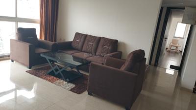 Living Room Image of 1300 Sq.ft 2 BHK Apartment / Flat for rent in Lodha Belmondo, Gahunje Pune for Rs. 50500