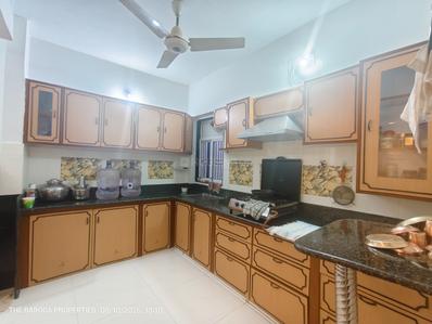Kitchen Image of 1500 Sq.ft 3 BHK Apartment / Flat for sale in Akota Vadodara for Rs. 6000000