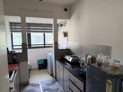 Kitchen Image of 1250 Sq.ft 2 BHK Apartment / Flat for rent in Hilite Athena, Thondayad Kozhikode for Rs. 40000