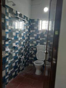 Bathroom Image of 500 Sq.ft 2 BHK Builder Floor for rent in Lichubagan Agartala for Rs. 7000