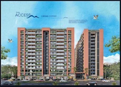 Image of 1818 Sq.ft 3 BHK Apartment / Flat for sale in Revanta Lakeview, Koba, Gandhinagar for Rs. 7272000