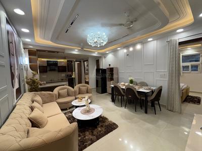 Living Room Image of 1300 Sq.ft 4 BHK Apartment / Flat for sale in Hastsal New Delhi for Rs. 8000000