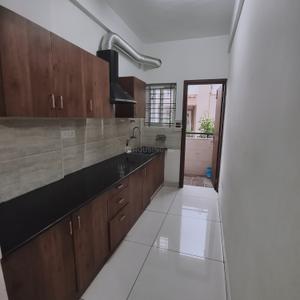 Kitchen Image of 725 Sq.ft 1 BHK Apartment / Flat for rent in Kasturi Nagar Bengaluru for Rs. 25000