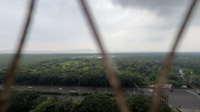 Balcony Image of 1250 Sq.ft 2 BHK Apartment / Flat for rent in Beverly Park, Nerul Navi Mumbai for Rs. 80000