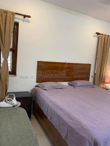 Bedroom Image of 1800 Sq.ft 2 BHK Builder Floor for rent in Sector 9 Gurgaon for Rs. 26100