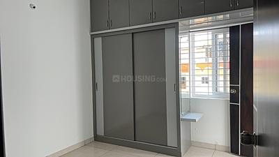 Bedroom Image of 550 Sq.ft 1 BHK Builder Floor for rent in HSR Layout Bengaluru for Rs. 26000
