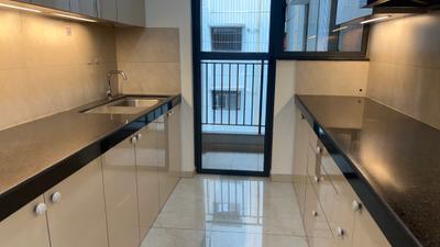 Kitchen Image of 978 Sq.ft 2 BHK Apartment / Flat for rent in Nahar Jonquille and Jamaica, Powai Mumbai for Rs. 73000