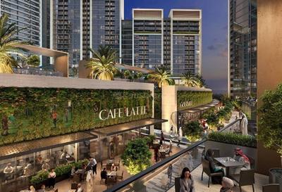 Balcony Image of 603 Sq.ft 1 BHK Apartment / Flat for sale in Sobha Orbis by Sobha Realty, Motor City Dubai for Rs. 27300000