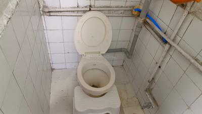Bathroom Image of 250 Sq.ft 1 RK Farm House for rent in Powai Mumbai for Rs. 19000