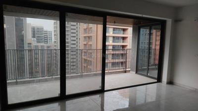 Living Room Image of 1550 Sq.ft 3 BHK Apartment / Flat for rent in Avibhanam Panache, Vaishno Devi Circle Ahmedabad for Rs. 35000