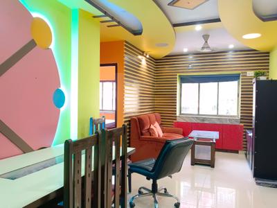 Living Room Image of 1500 Sq.ft 3 BHK Apartment / Flat for rent in Haltu Kolkata for Rs. 26000