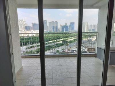 Balcony Image of 1712 Sq.ft 3 BHK Apartment / Flat for rent in Prestige Beverly Hills, Kokapet Hyderabad for Rs. 72000