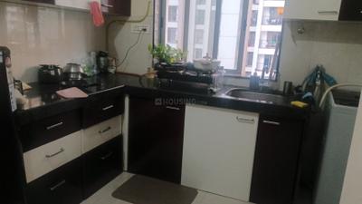 Kitchen Image of 650 Sq.ft 2 BHK Apartment / Flat for sale in Runwal Eirene, Thane West Thane for Rs. 10500000