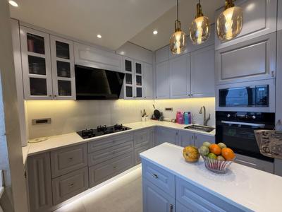 Kitchen Image of 1875 Sq.ft 3 BHK Apartment / Flat for rent in Unitech Fresco, Sector 50 Gurgaon for Rs. 92000