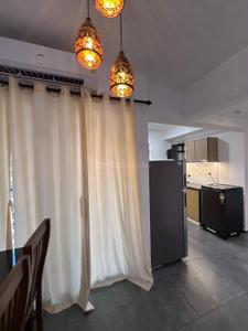 Hall Image of 575 Sq.ft 1 BHK Apartment / Flat for rent in Vyttila Kochi for Rs. 35000