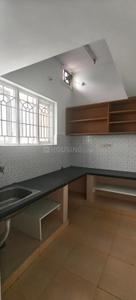 Kitchen Image of 1050 Sq.ft 2 BHK Builder Floor for rent in Kasturi Nagar Bengaluru for Rs. 28000