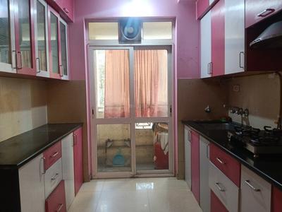 Kitchen Image of 960 Sq.ft 2 BHK Apartment / Flat for sale in Hiranandani Estate Thane for Rs. 17500000