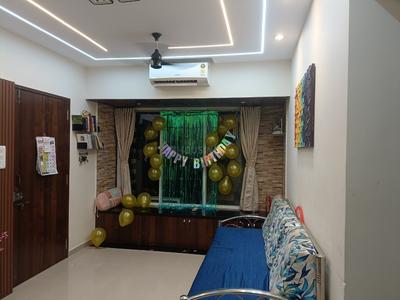 Living Room Image of 630 Sq.ft 1 BHK Apartment / Flat for sale in Shree Savali, Thane West Thane for Rs. 4600000