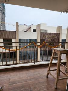Balcony Image of 1988 Sq.ft 3 BHK Apartment / Flat for rent in Bhavya Tulasi Vanam, Kukatpally Hyderabad for Rs. 56000