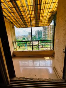Balcony Image of 600 Sq.ft 1 BHK Apartment / Flat for sale in Happy Sarvodaya Trilok, Thakurli Thane for Rs. 4400000