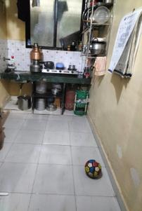 Kitchen Image of 350 Sq.ft 1 RK Apartment / Flat for sale in Sai Milan apartment, Virar East Virar for Rs. 650000