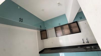 Kitchen Image of 960 Sq.ft 3 BHK Apartment / Flat for rent in Punawale Pune for Rs. 32000