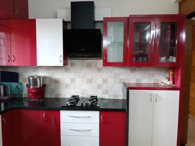 Kitchen Image of 1800 Sq.ft 3 BHK Apartment / Flat for sale in Abhiman Texas, Bendoor Mangalore for Rs. 17000000