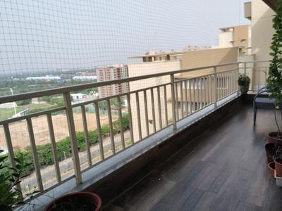 Balcony Image of 6100 Sq.ft 5 BHK Penthouse for sale in Adani La Marina, Shantigram Ahmedabad for Rs. 65000000