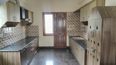 Kitchen Image of 2500 Sq.ft 4 BHK Apartment / Flat for rent in Sanjaynagar Bengaluru for Rs. 85000