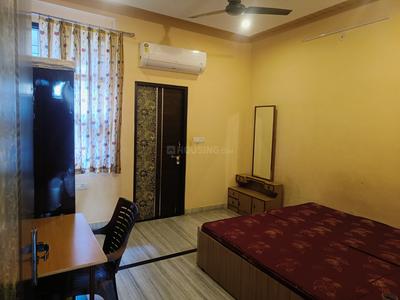 Bedroom Image of 500 Sq.ft 1 BHK Apartment / Flat for rent in Malviya Nagar Jaipur for Rs. 16000