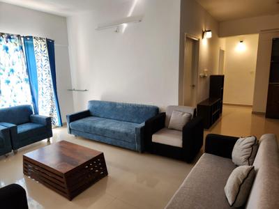 Hall Image of 1815 Sq.ft 3 BHK Apartment / Flat for rent in Adani The Meadows, Shantigram Ahmedabad for Rs. 60000