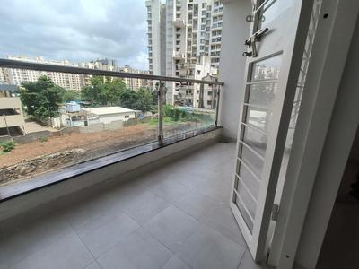 Balcony Image of 830 Sq.ft 2 BHK Apartment / Flat for rent in Royal Namoville, Balewadi Pune for Rs. 31000