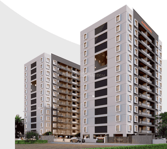 Image of 1059 Sq.ft 2 BHK Apartment / Flat for sale in Kodre Blossom Park Building A, Mundhwa, Pune for Rs. 8100000