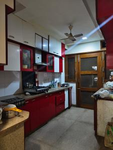 Kitchen Image of 1550 Sq.ft 3 BHK Builder Floor for rent in Gujranwala Town New Delhi for Rs. 62000