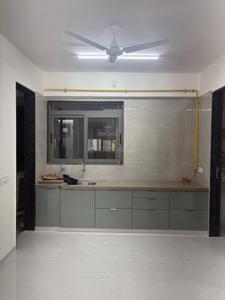 Kitchen Image of 2205 Sq.ft 3 BHK Apartment / Flat for rent in Shyam Milestone Regalia, Vesu Surat for Rs. 42000
