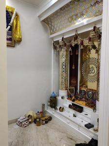 Pooja Room Image of 1850 Sq.ft 4 BHK Apartment / Flat for sale in Runwal Elegante, Andheri West Mumbai for Rs. 87500000