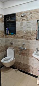 Bathroom Image of 1500 Sq.ft 3 BHK Apartment / Flat for rent in Kopar Khairane Navi Mumbai for Rs. 82000