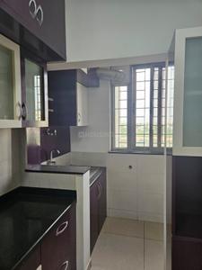 Kitchen Image of 788 Sq.ft 1 BHK Apartment / Flat for rent in Goyal Footprints, Chokkanahalli Bengaluru for Rs. 29000