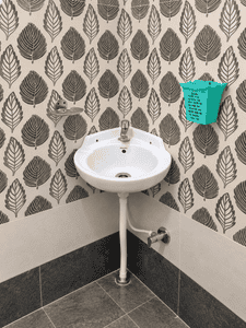 Bathroom Image of 400 Sq.ft 1 BHK Builder Floor for rent in Kharar Mohali for Rs. 6500