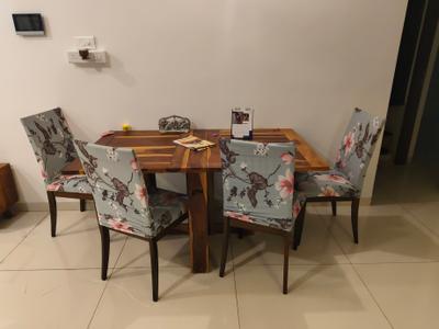 Dining Area Image of 1400 Sq.ft 2.5 BHK Apartment / Flat for rent in Aditya Aditi Sadan, Aundh Pune for Rs. 46000