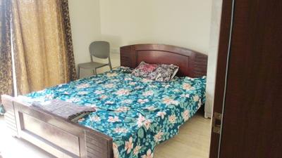 Bedroom Image of 650 Sq.ft 1 BHK Apartment / Flat for rent in Kumar Vtp Cygnus Nation R1 Tower 7, Manjari Khurd Pune for Rs. 21000